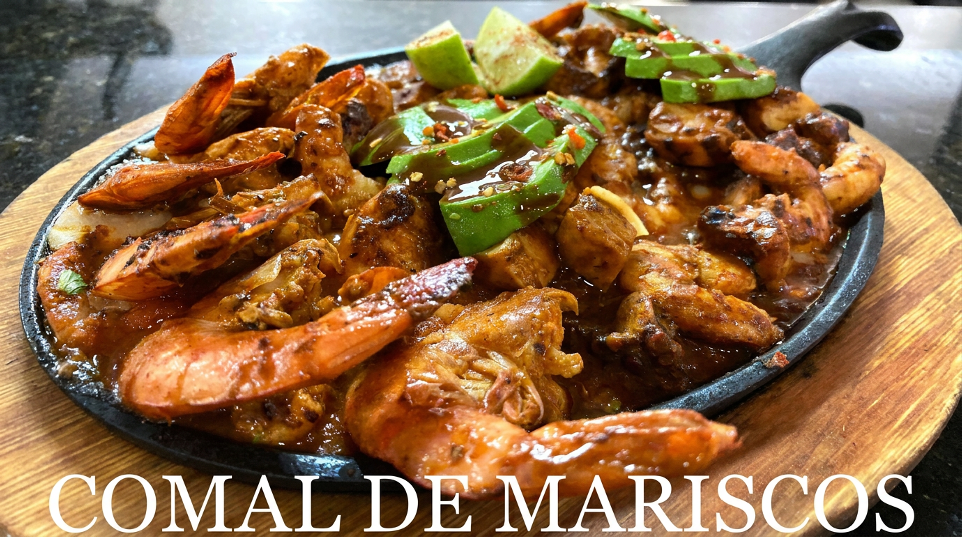 The mariscos side